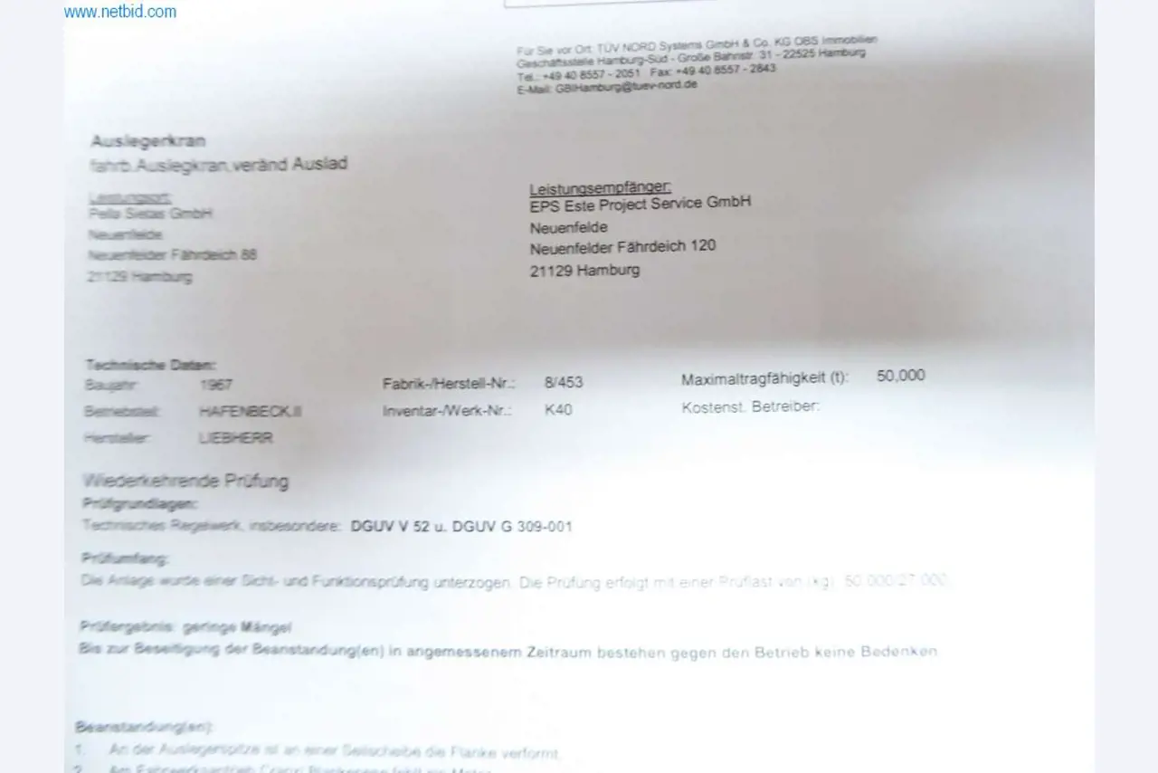 Máquinas e sistemas da Pella Sietas GmbH-8