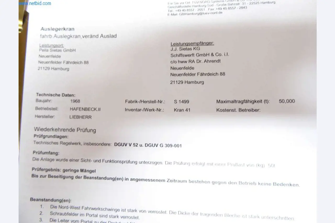 Máquinas e sistemas da Pella Sietas GmbH-9