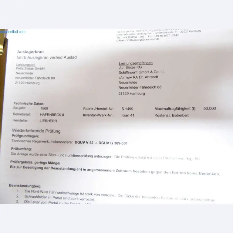 Máquinas e sistemas da Pella Sietas GmbH-9