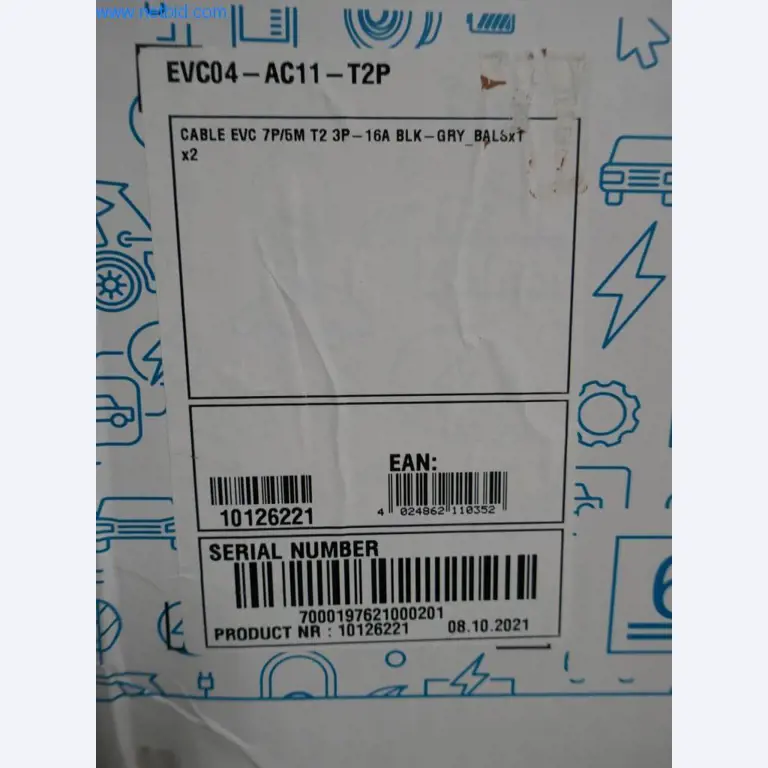 Wall boxes and charging cable-4