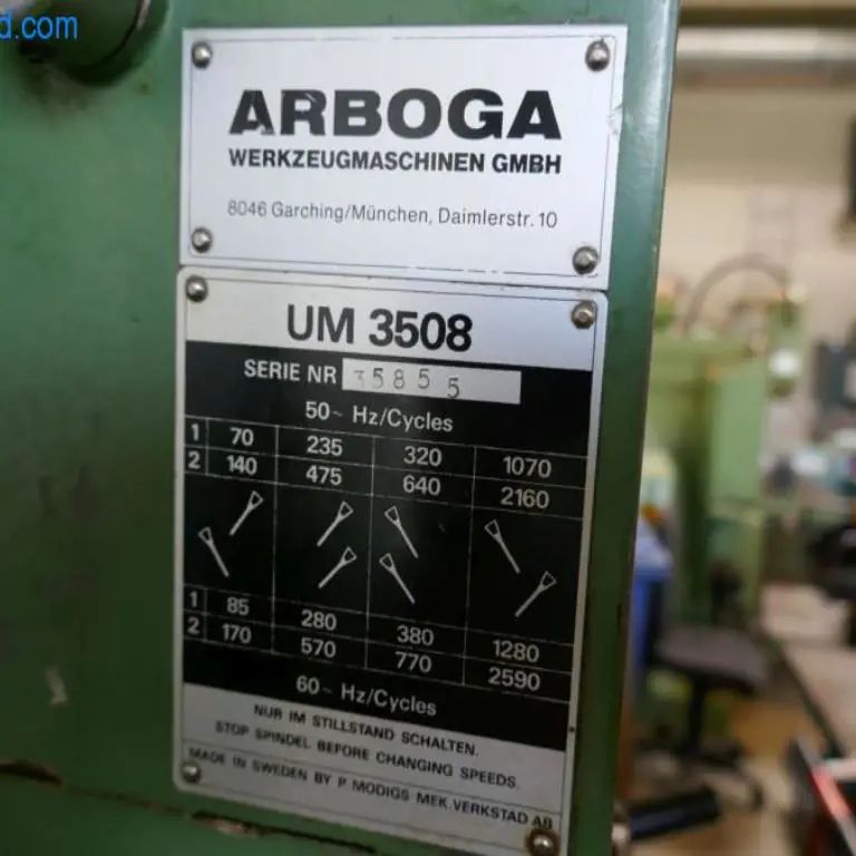 Bohrmaschine Arboga UM 3508