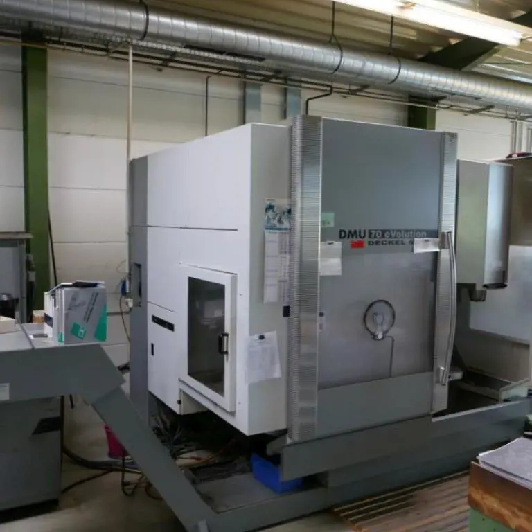 5-Achs-CNC-Bearbeitungszentrum (Abholung nach Freigabe) Deckel Maho DMU 70 eVolution