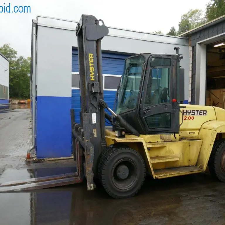 Chariot élévateur tout-terrain (enlèvement ultérieur par validation de Netbid) Hyster H 12.00XM