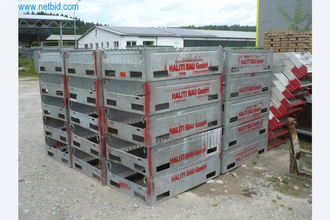 Equipamiento empresarial y vehículos de una empresa de construcción para la construcción de edificios, paneles de yeso y andamios-1