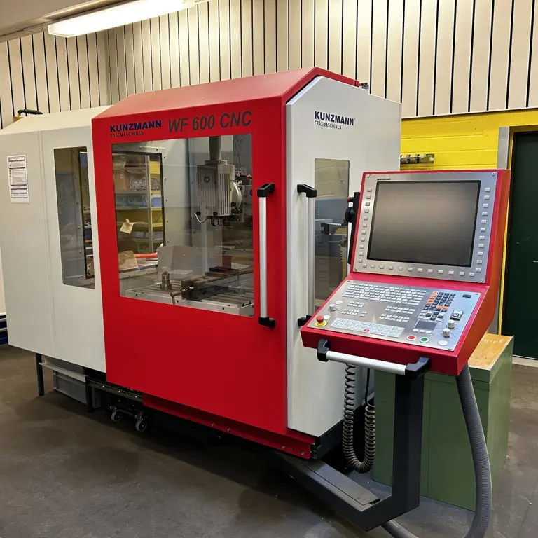 Universal milling and drilling machine Kunzmann WF 600 CNC