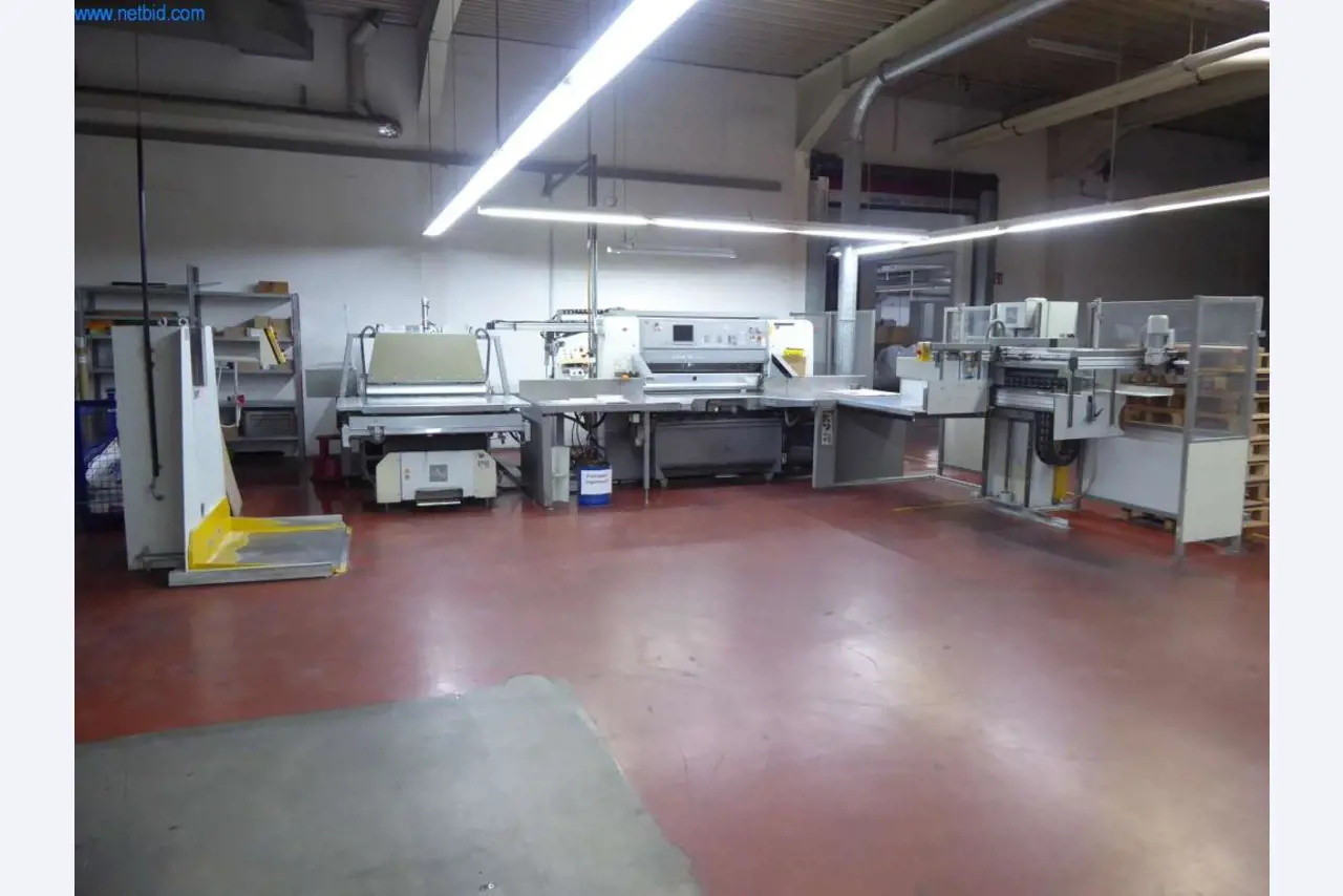 Maschinen und Ausstattung einer Druckerei-1