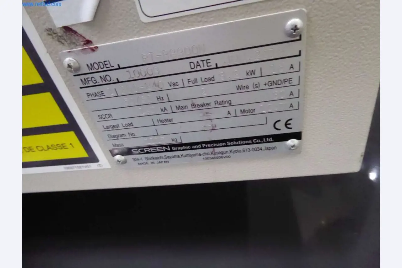 Máquinas y equipos de una imprenta-7