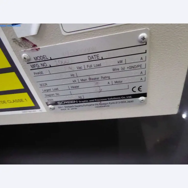 Máquinas y equipos de una imprenta-7