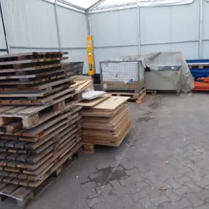 Contenu de la tente de stockage