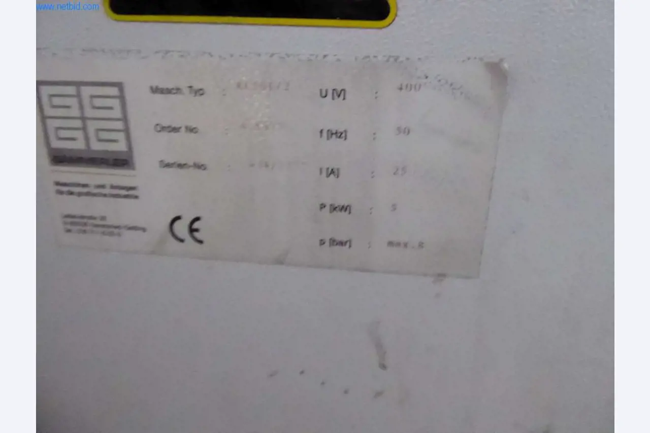 Máquinas y equipos de una imprenta-7