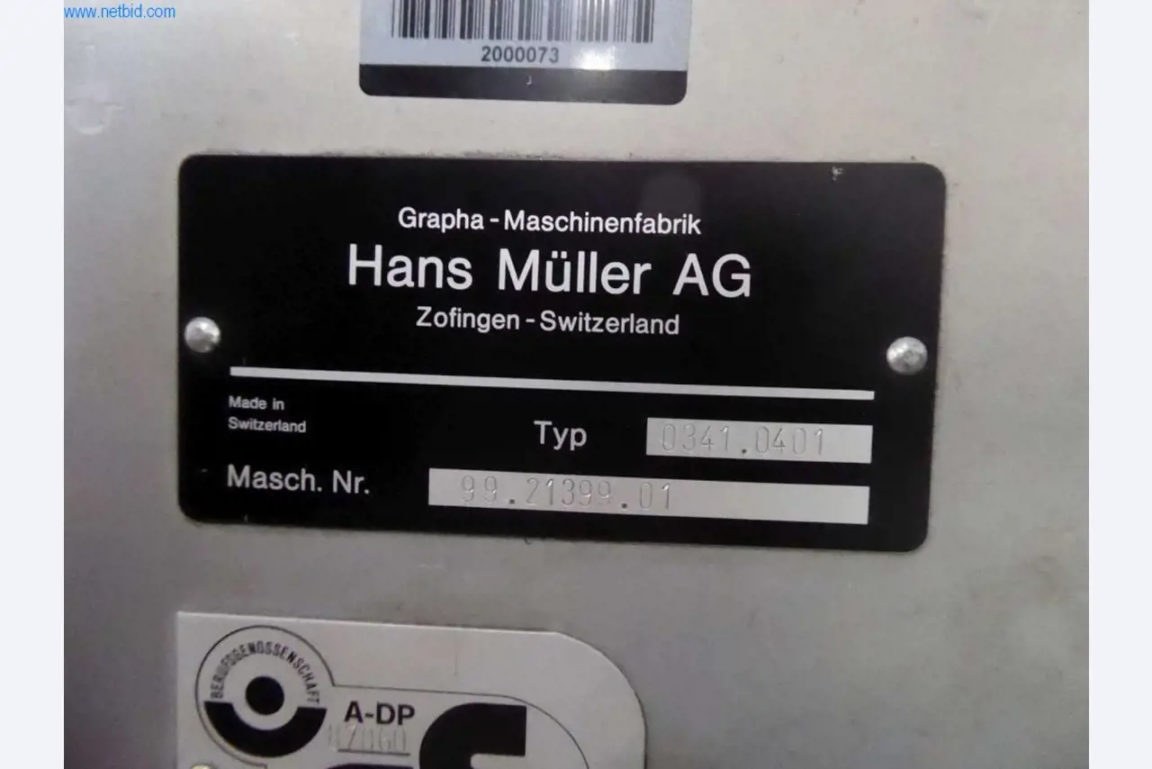 Maschinen und Ausstattung einer Druckerei-3