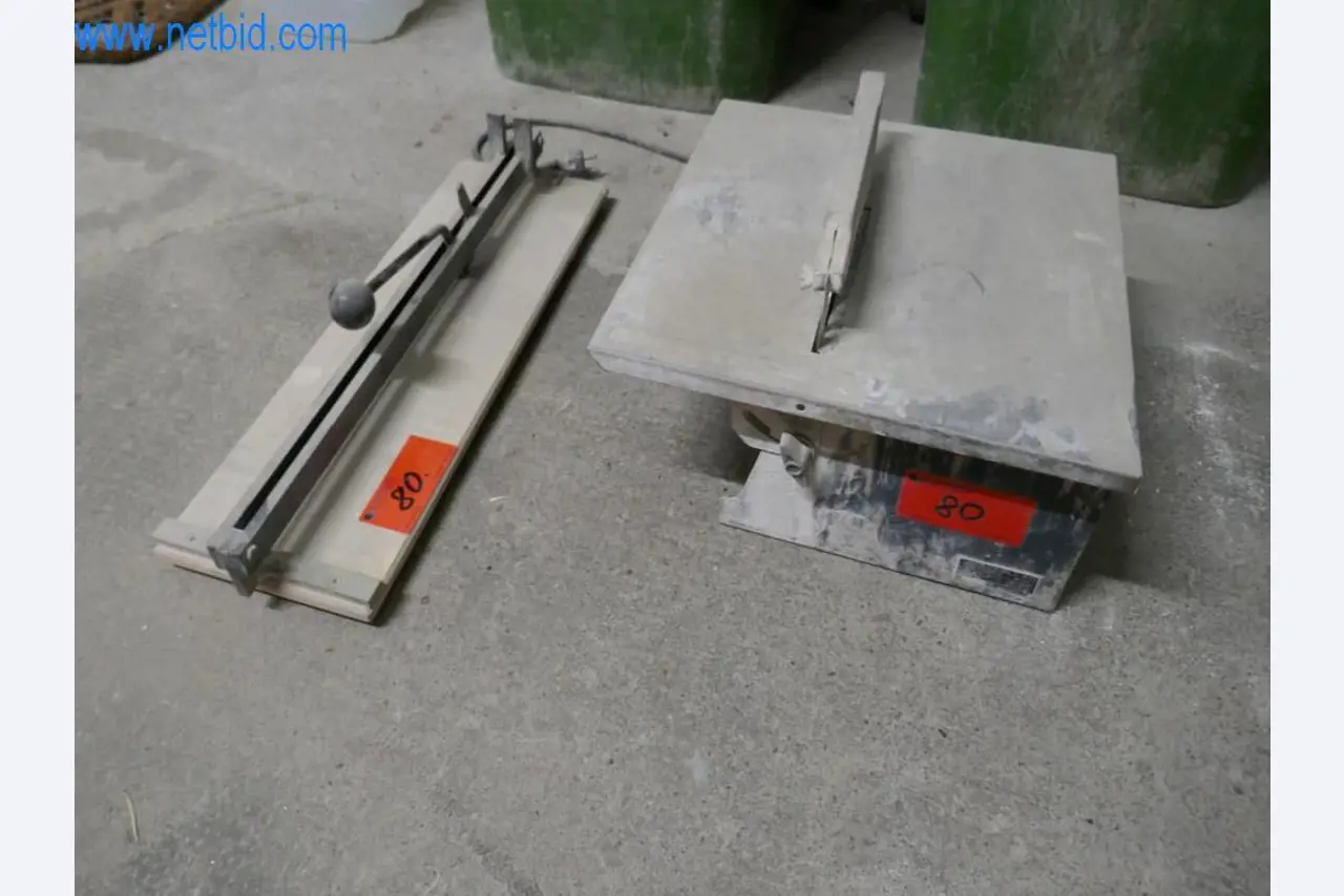 Gepflegte Maschinen aus dem Bereich Innenausbau und Bauhandwerk-1