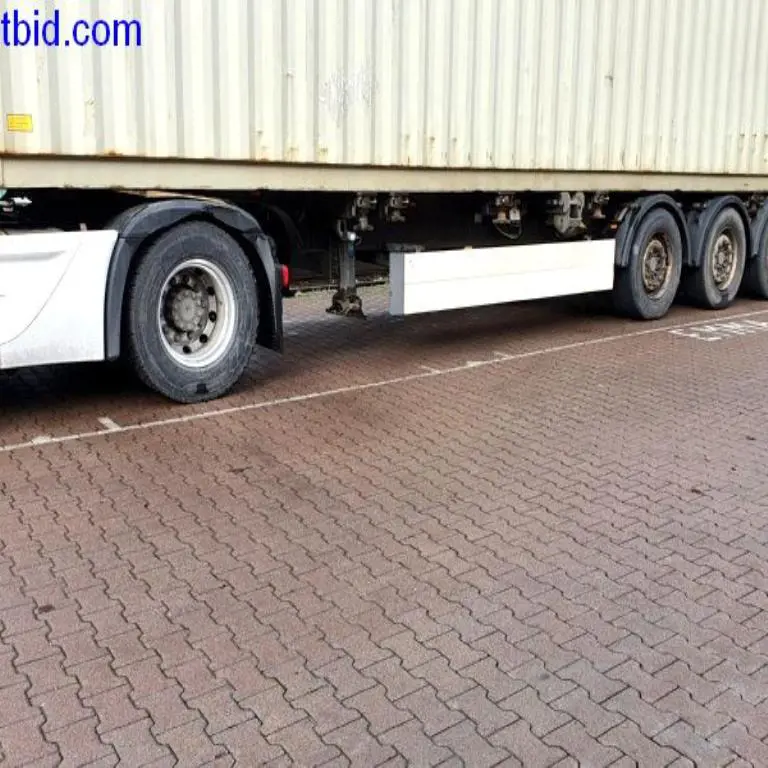 3-axle semitrailer Schmitz Cargobull SCF24 G-40" Hamburg MP