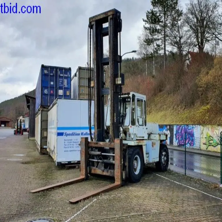 Container Heavy Duty Forklift Kalmar LMV DB12-600