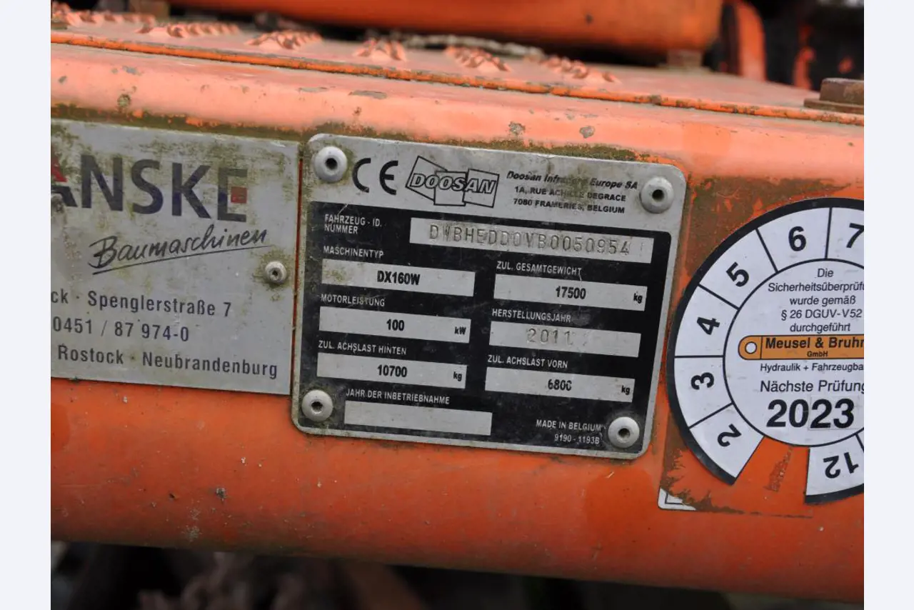 Nowoczesne, dobrze utrzymane pojazdy budowlane i budowlane oraz inny sprzęt mechaniczny z sektora inżynierii lądowej i wodnej.-3