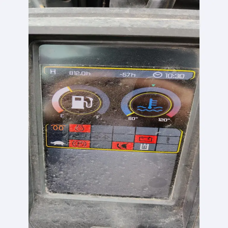 Moderne, goed onderhouden bouwvoertuigen en andere mechanische apparatuur uit de weg- en waterbouwsector-5