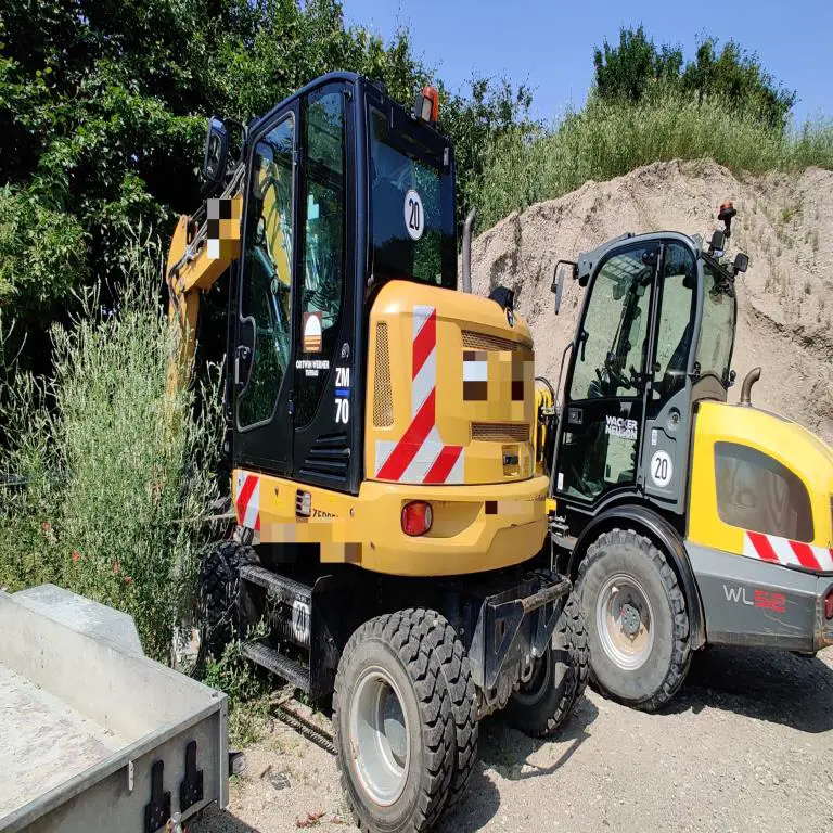 Mobilní hydraulické rypadlo Wacker Neuson EW65 (E14-02)