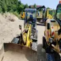 thumbnail-Modern, well-maintained construction and site vehicles as well as other mechanical equipment from the civil engineering sector-1