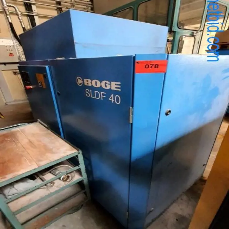 Screw compressor Boge SLDF40