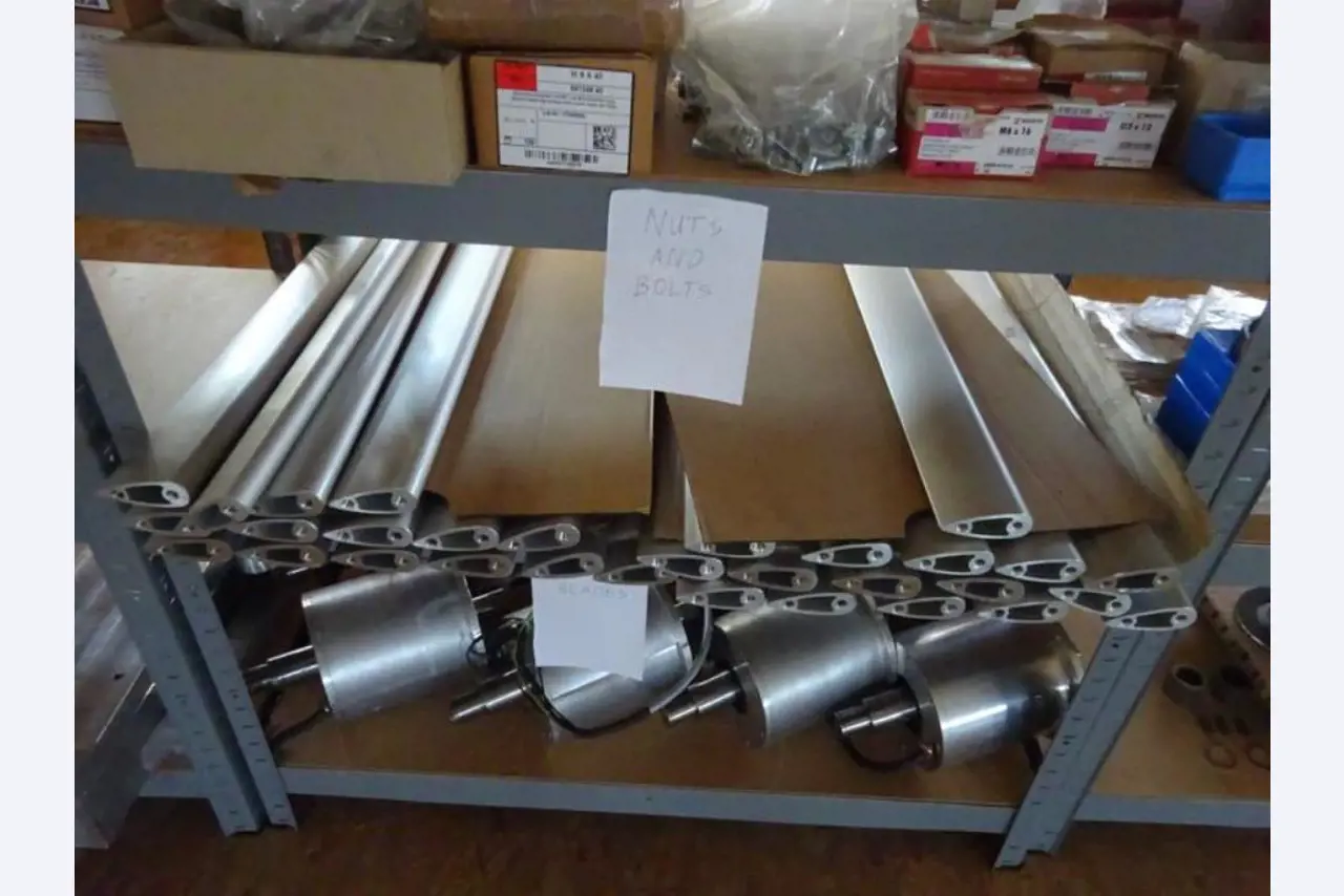Wind turbine, inventories for the manufacture of wind turbines-11
