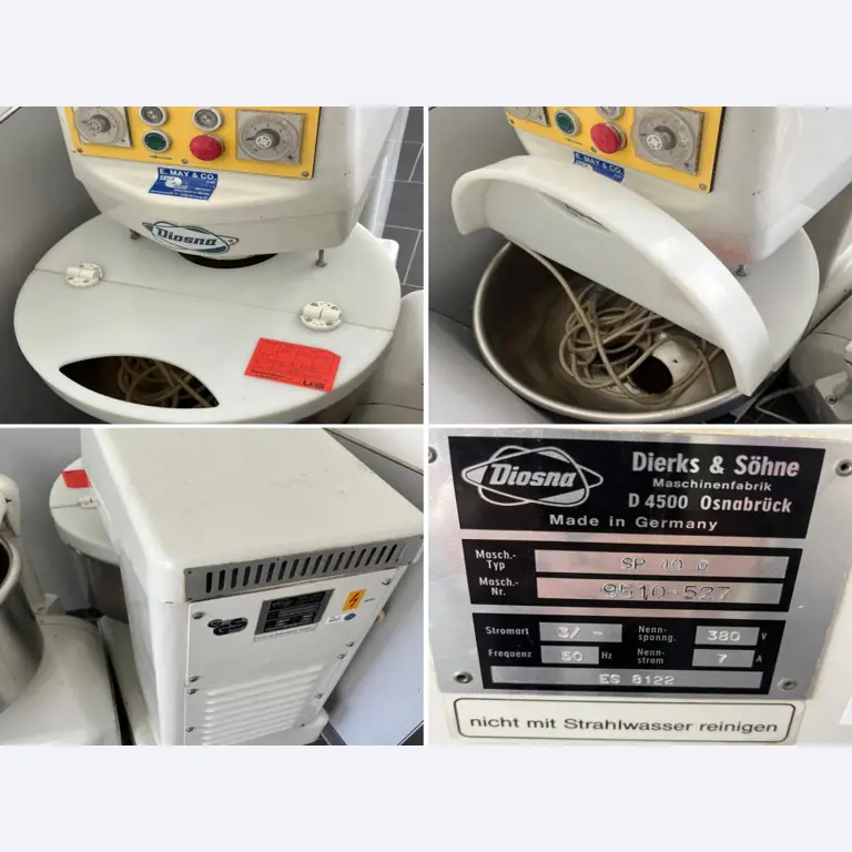 well-maintained spiral kneading machines and a universal dishwasher-1