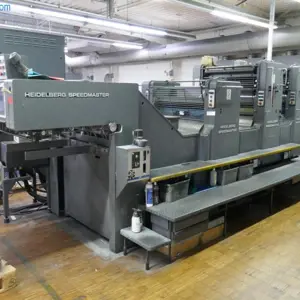 2-Farben-Bogenoffset-Druckmaschine Heidelberg Speedmaster 102 ZL