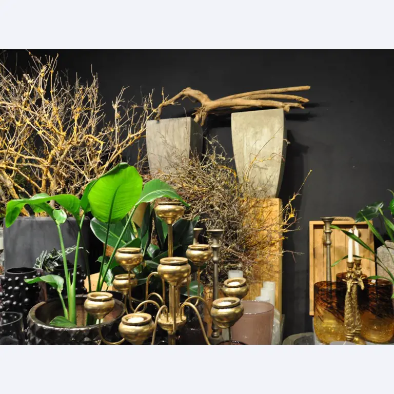Well-maintained shop furnishings and exclusive decorative articles of a florist shop-9
