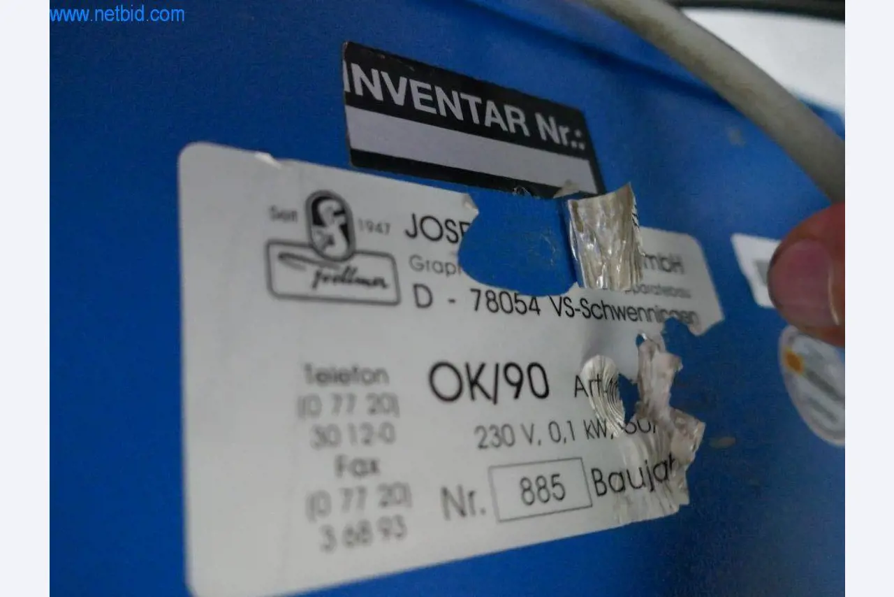 Machines and equipment of a printing works-2