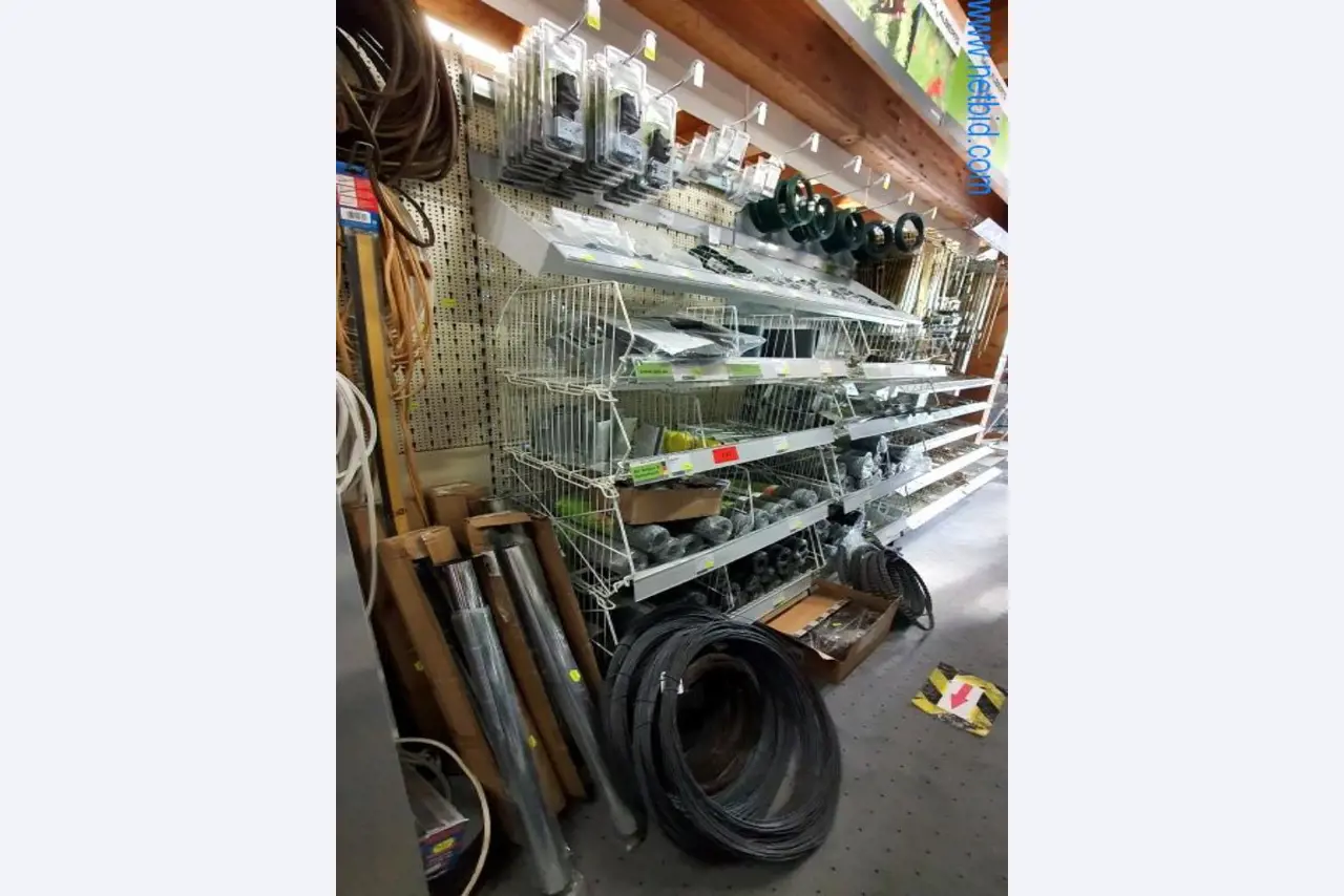 Machines and stocks of a timber and building materials store-1