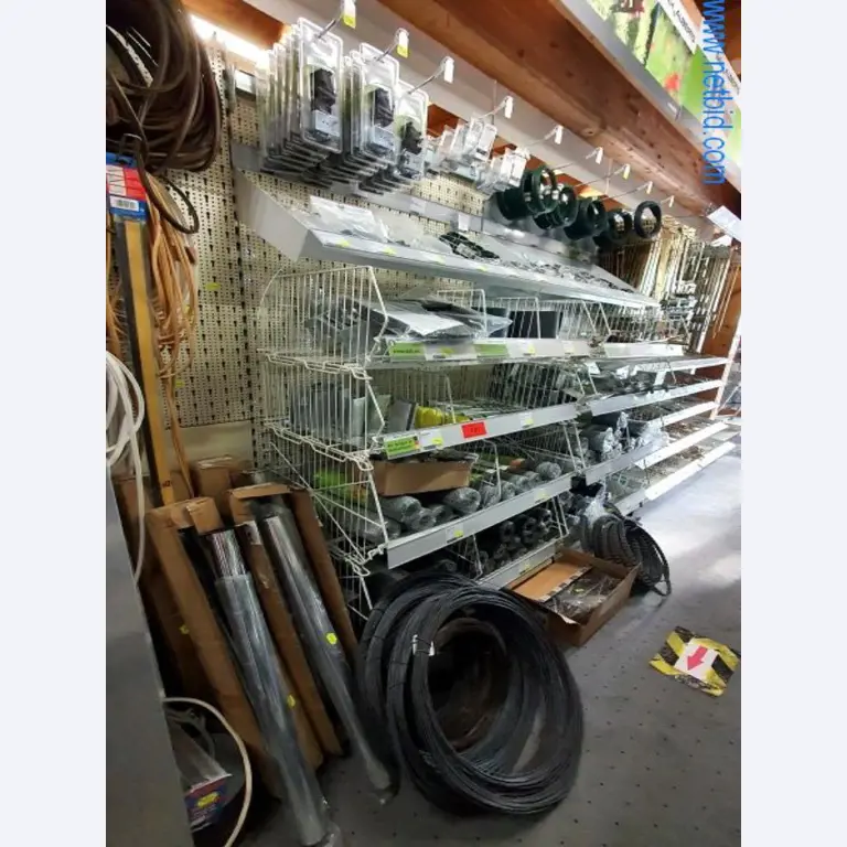 Machines and stocks of a timber and building materials store-1