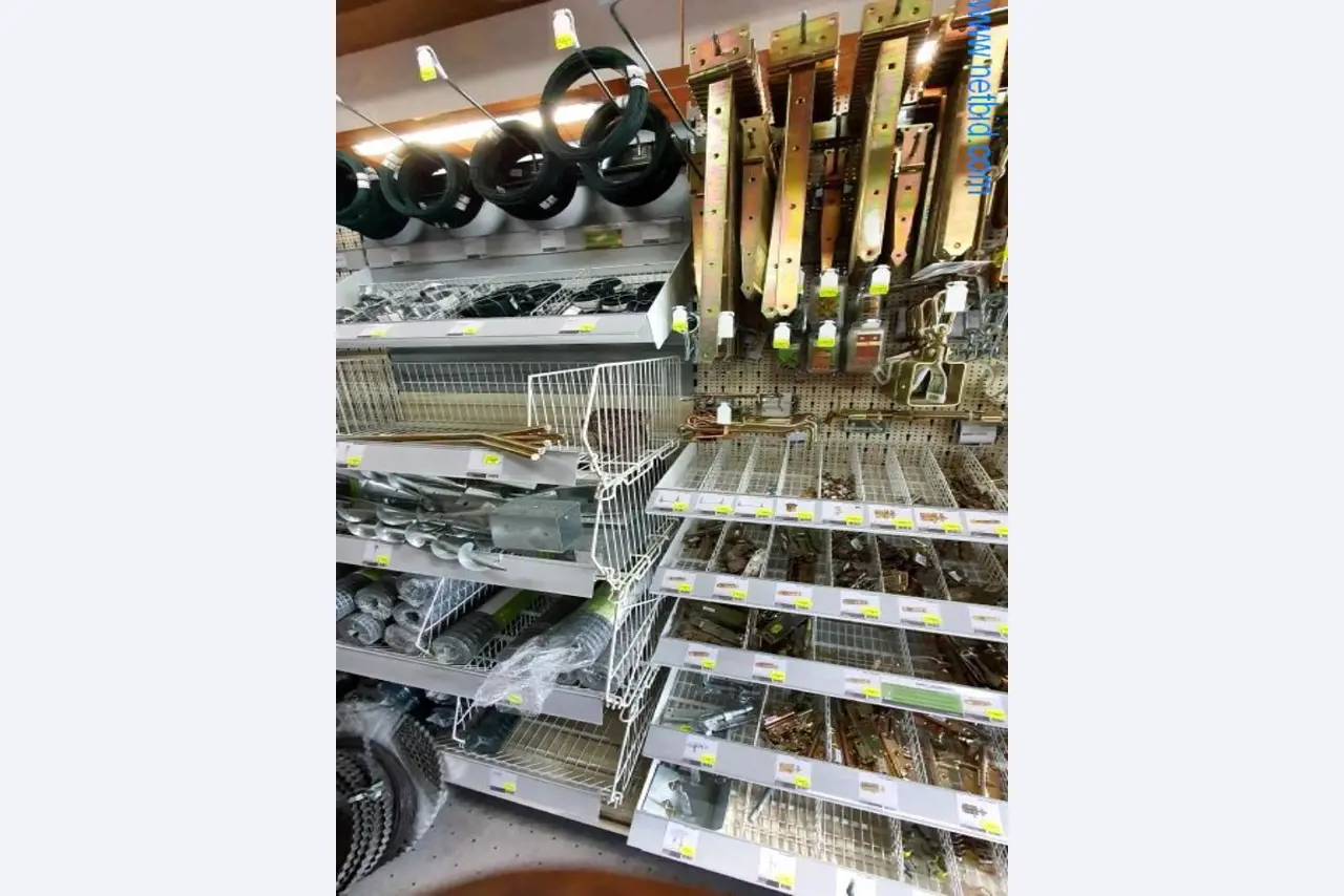 Machines and stocks of a timber and building materials store-3