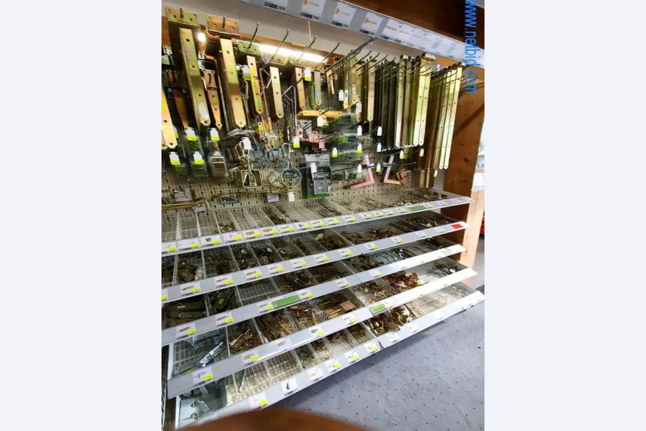 Machines and stocks of a timber and building materials store-4