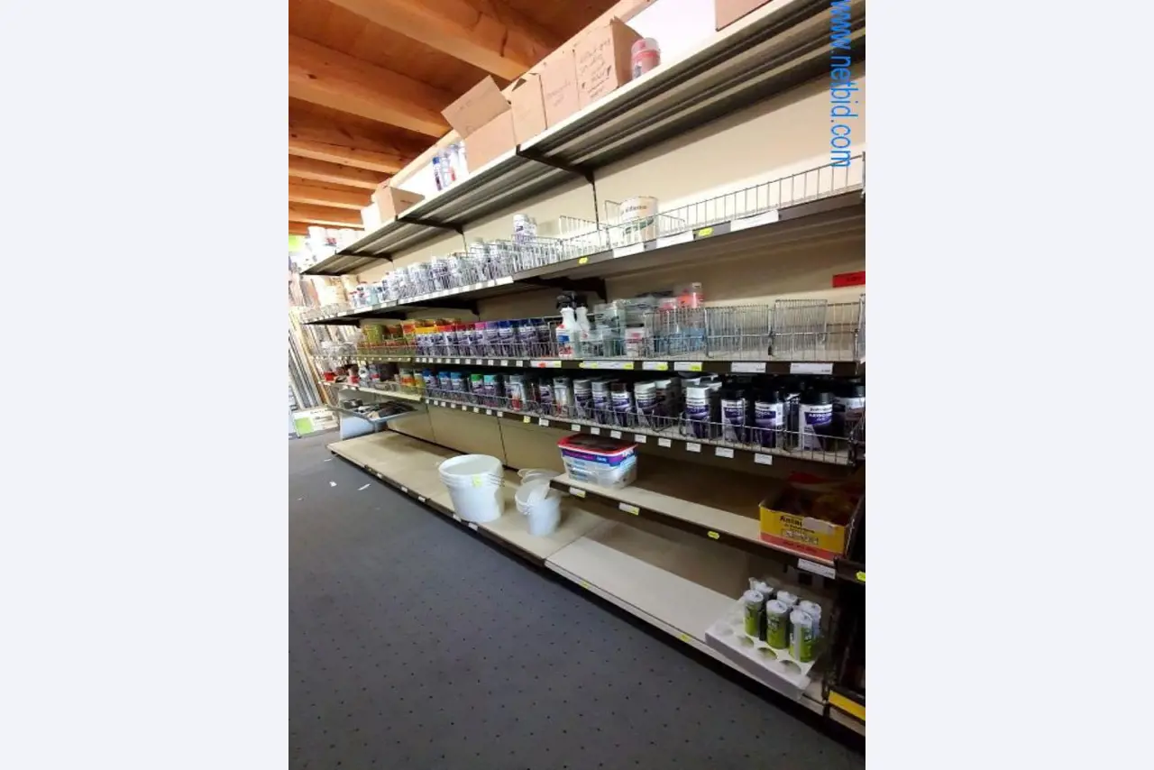 Machines and stocks of a timber and building materials store-1