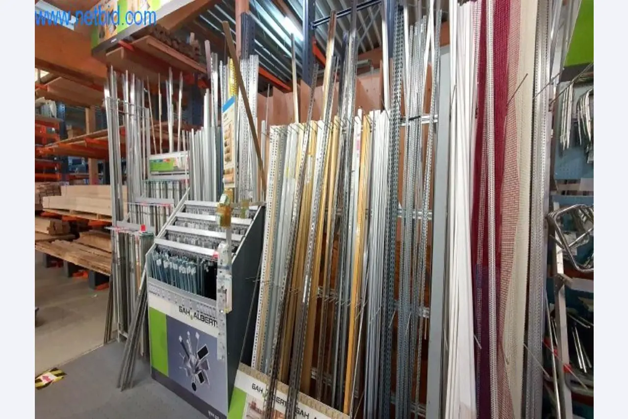 Machines and stocks of a timber and building materials store-1