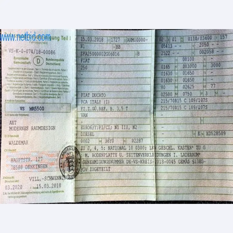 Máquinas e inventários de um comerciante de madeira e de construção-7