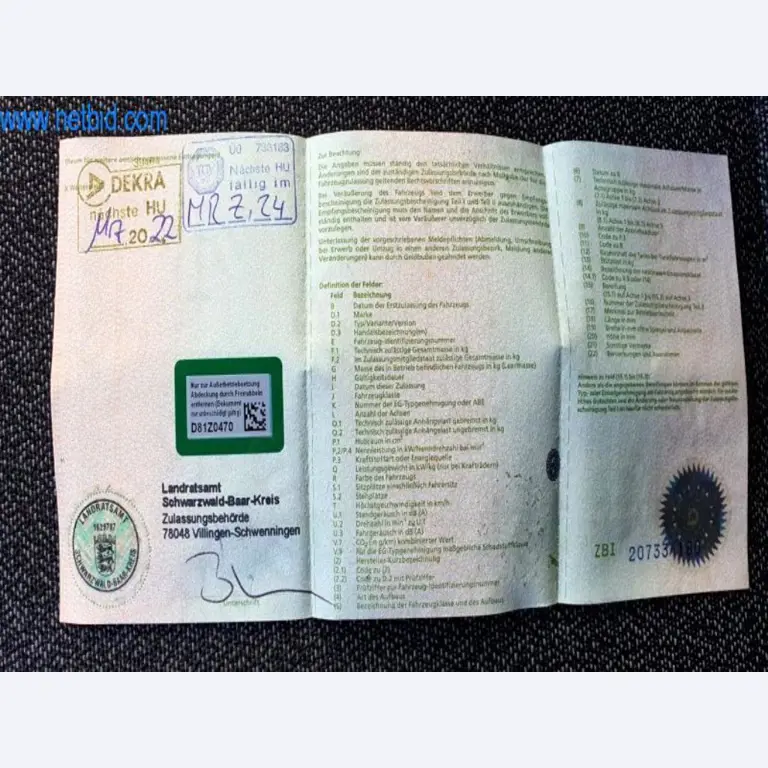 Máquinas e inventários de um comerciante de madeira e de construção-8