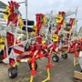 thumbnail-young JOSKIN spreader trailer and a package of new agricultural implements from an insurance settlement-8