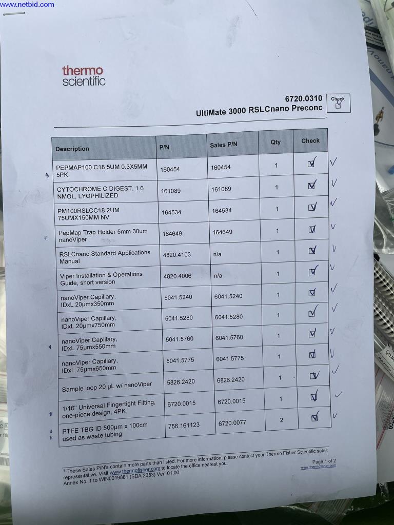 Massenspektrometer mit div. Zubehör -83