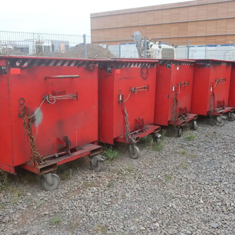10 Kippcontainer BAUER / KAISER+KRAFT GU-R 1509