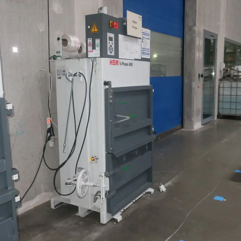 Ballenpresse HSM V-Press 605