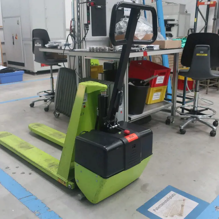 Elektr.-Scherenhubwagen LIFTER HX10E (grün)