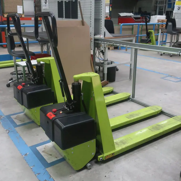 Elektr.-Scherenhubwagen LIFTER HX10E (grün)