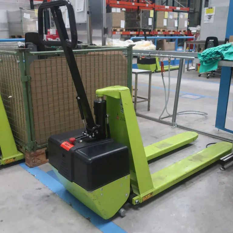 Elektr.-Scherenhubwagen LIFTER HX10E (grün)