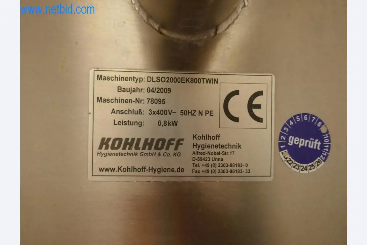 Máquinas y equipos técnicos del sector alimentario en buen estado de conservación-6