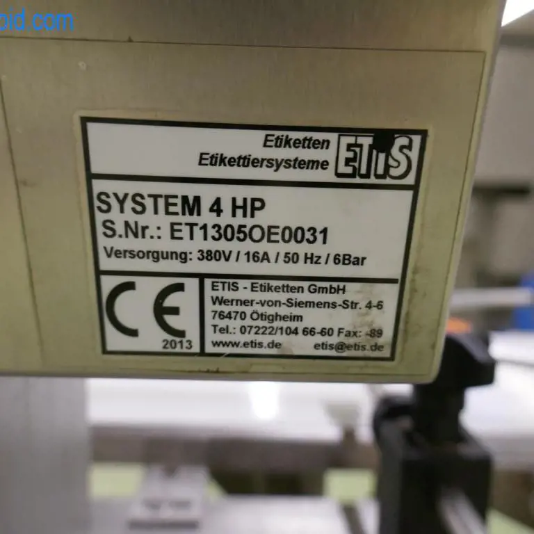 Etikettiermaschine Etis System 4 HP