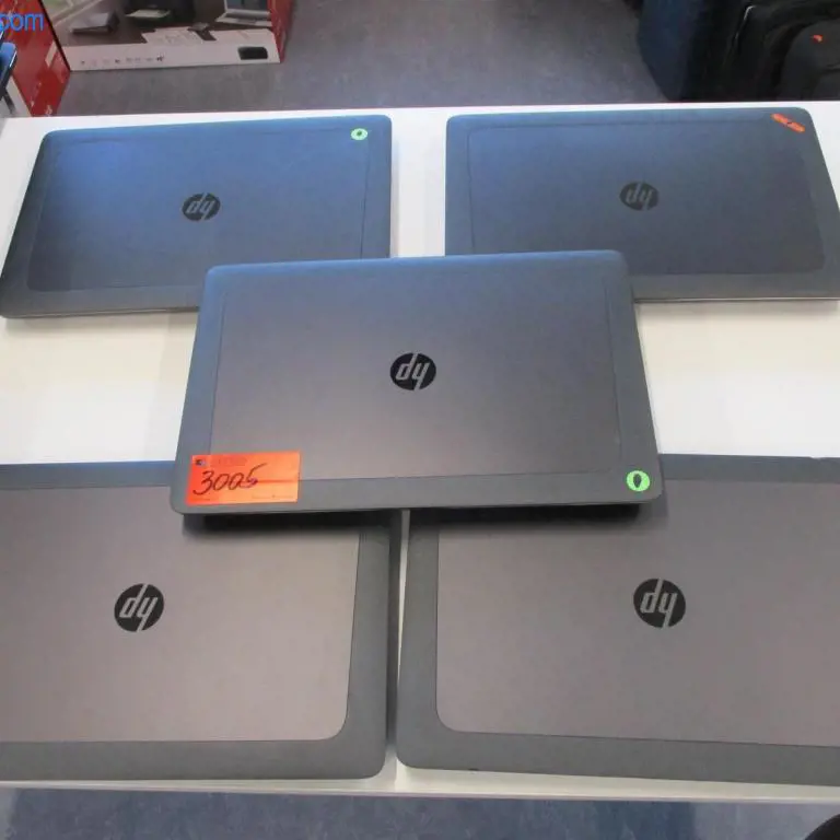 5 Notebook HP Z-Book