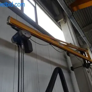 Column-mounted slewing crane Abus