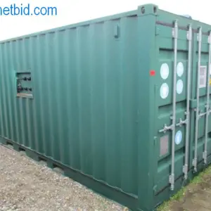 20´ zuuropslagcontainer (groen)