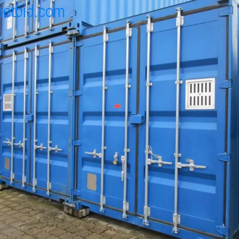 2 20´ material container  HWL