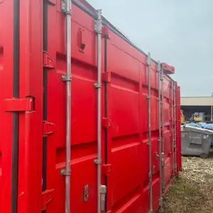 Ontmanteld en incompleet gecontaineriseerd 2-snaren droogsysteem  NEWtainer KS-Z 600-100-4x0,5